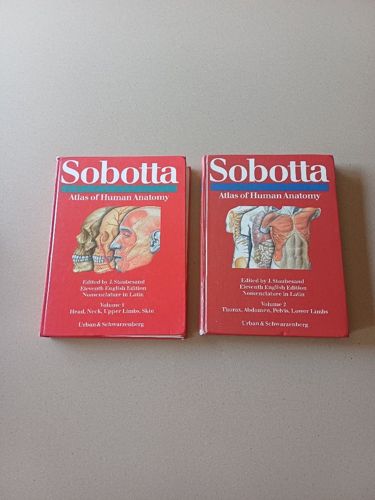 Sobotta 1 + 2, Boeken, Ophalen of Verzenden, Gelezen, Overige wetenschappen