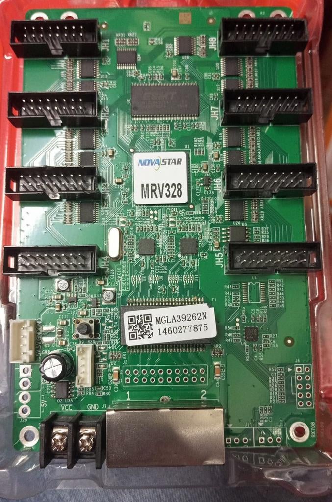 Novastar MRV328 receiving card, Enlèvement