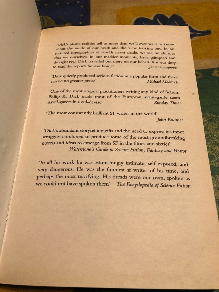 Do Androids Dream of Electric Sheep? - Philip K. Dick, Philip K. Dick, Enlèvement ou Envoi, Comme neuf, Europe autre