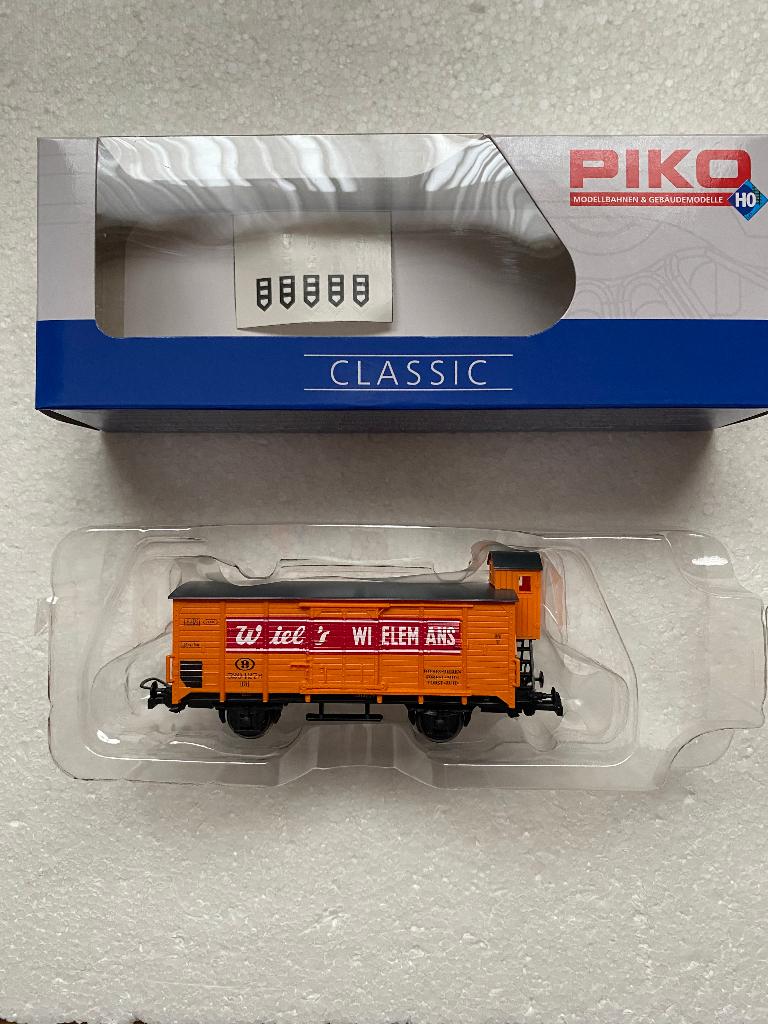 WIEL'S WIELEMANS - SNCB / NMBS WAGON - PIKO - 1:87, Hobby & Loisirs créatifs, Neuf, Wagon, Piko, Courant continu
