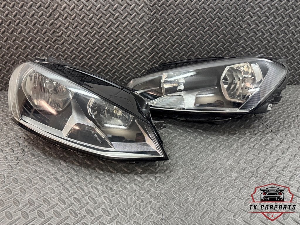 Volkswagen golf 7 halogeen koplampen set, Auto-onderdelen, Verlichting, Volkswagen, Nieuw