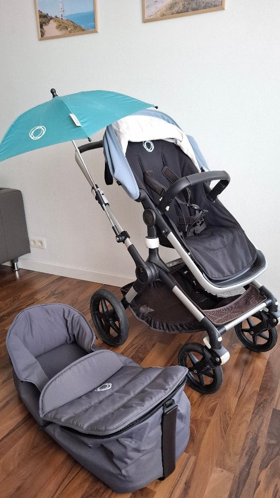 Bugaboo Fox buggy, Kinderen en Baby's, Ophalen, Gebruikt, Overige merken, Verstelbare rugleuning