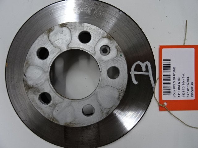 FREIN DISQUE ARRIÈRE Volkswagen Polo V (6R), Volkswagen, Mevr. I. Hauben, Utilisé, Rue de l'Espoir 34 34
4030  GRIVEGNÉE, BE