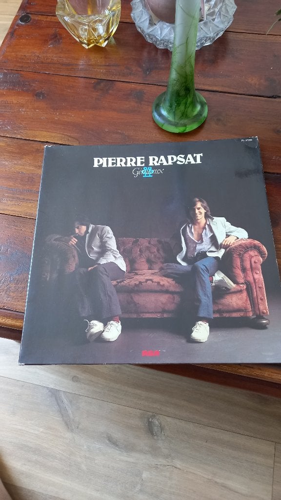 vinyl 33T pierre rapsat "gémeaux", Enlèvement, Comme neuf, Pop