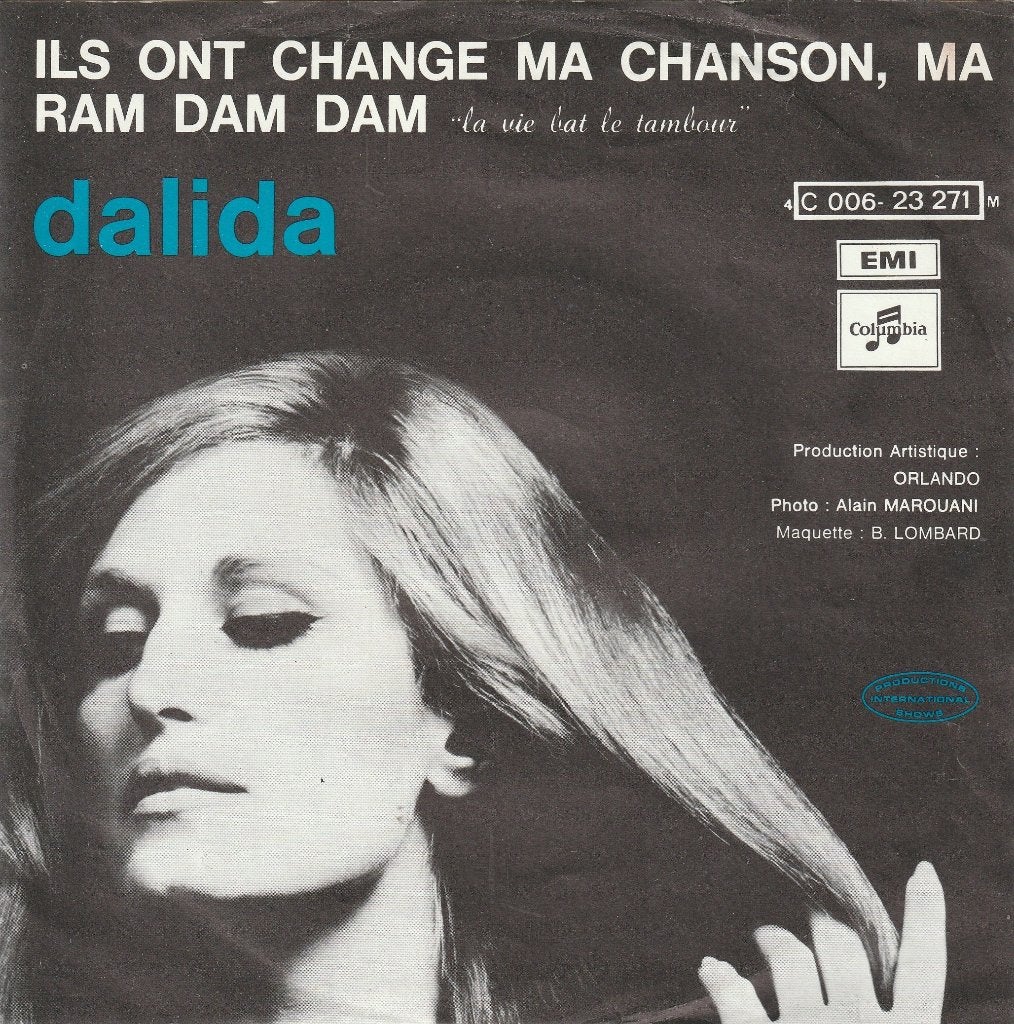 Dalida - Ils ont changé ma chanson, Ma, Single, Comme neuf, Autres genres, Pressage original