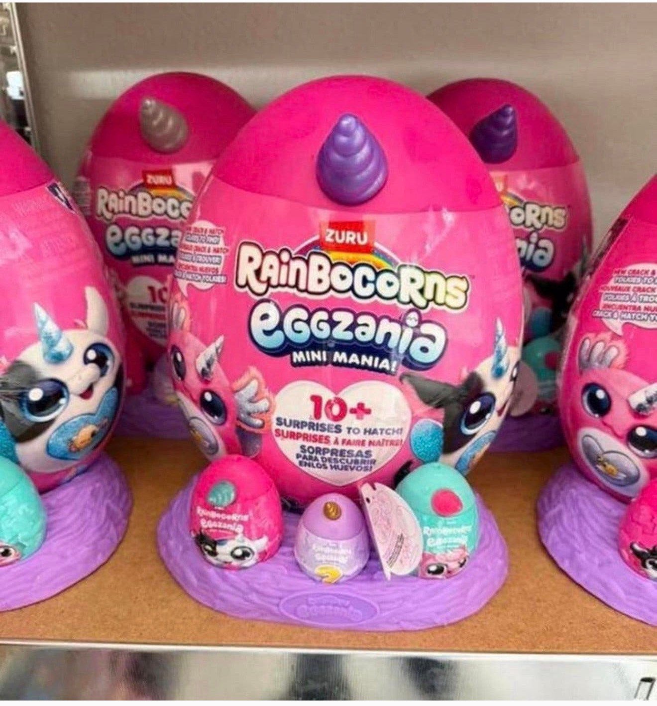ZURU Rainbocorns Eggzania Mania 23cm Verrassingsei knuffel, Ophalen of Verzenden, Nieuw