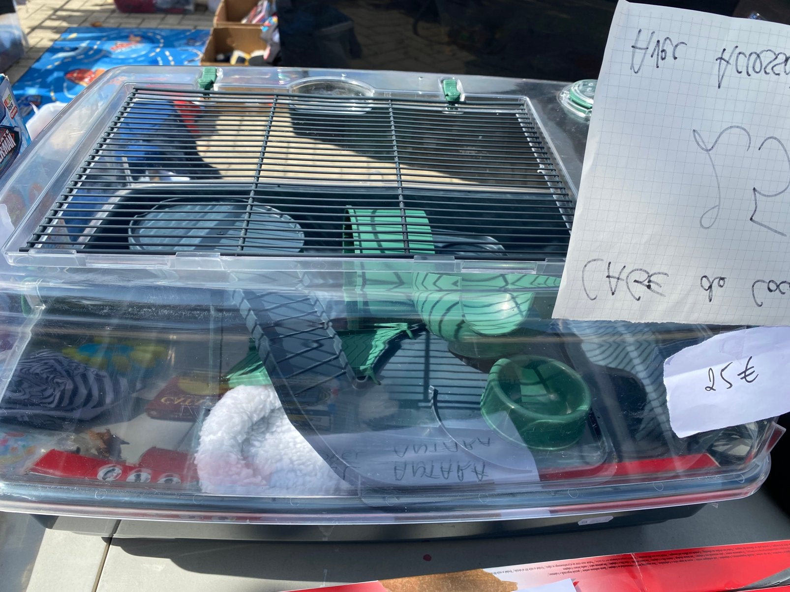 Cage à hamster, Animaux & Accessoires, Enlèvement, Comme neuf, Cage, Hamster