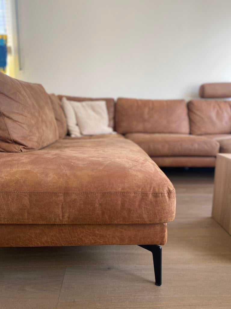 Hoekzetel, Huis en Inrichting, Zetels | Zetels en Chaises Longues, Ophalen, Zo goed als nieuw