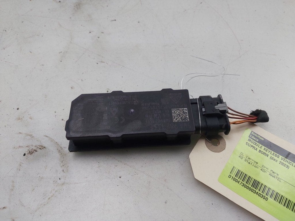 MODULE KEYLESS VEHICLE Cupra Born (|5WA962133F|), Dhr. J. Ham, Administratie@autoham.nl, Utilisé, Seat