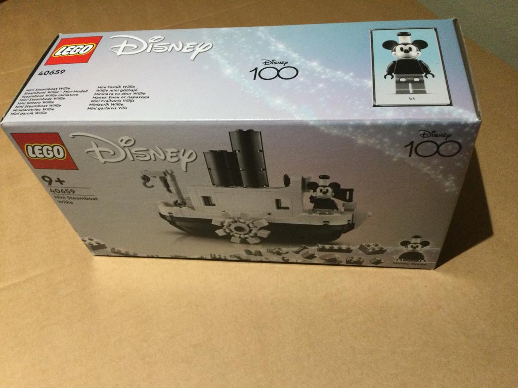 Lego mini stoomboot Willie - 40659 - NIEUW, Overige thema's, Lego, Nieuw, Ophalen of Verzenden