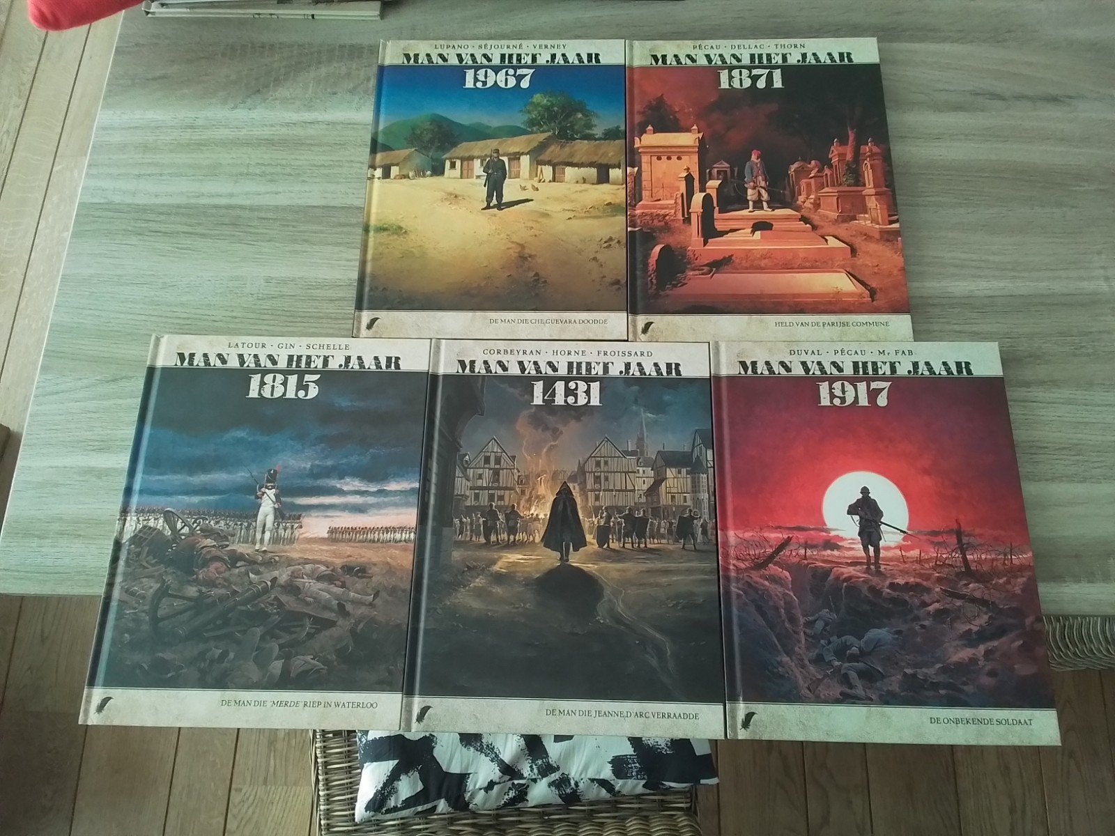 man van het jaar 5 X HC, Boeken, Ophalen of Verzenden, Zo goed als nieuw