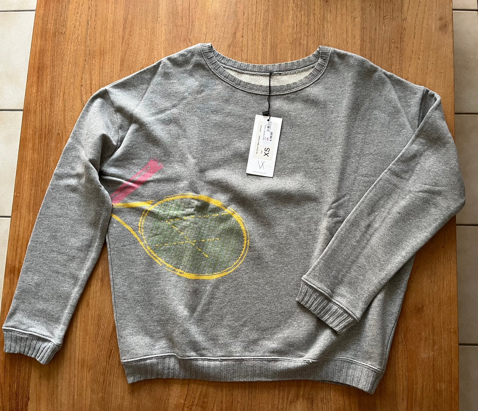Nouveau sweater Vieux Jeu pour femme, Neuf, Taille 38/40 (M), Gris, Enlèvement ou Envoi