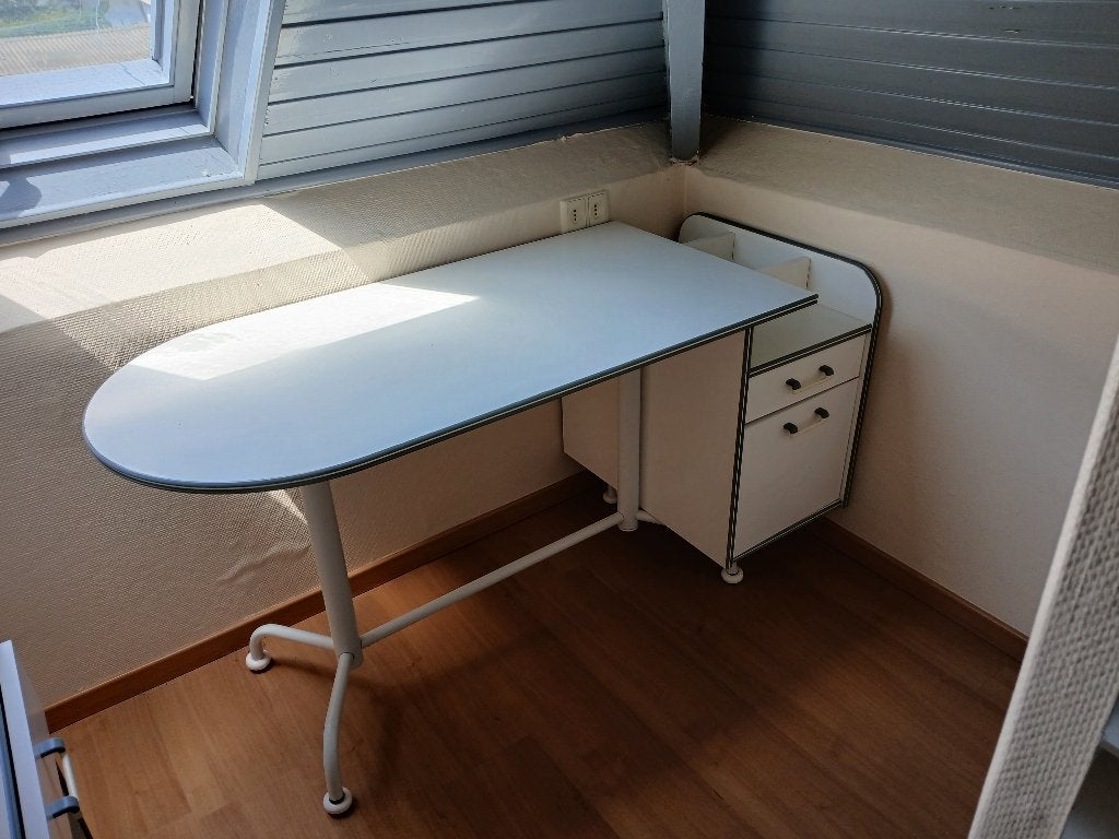Slaapkamer tiener, Ophalen, Gebruikt, Eenpersoons, Wit