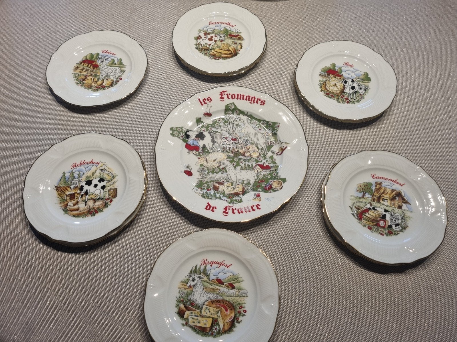 Service de fromages Limoges, Maison & Meubles, Enlèvement, Assiette