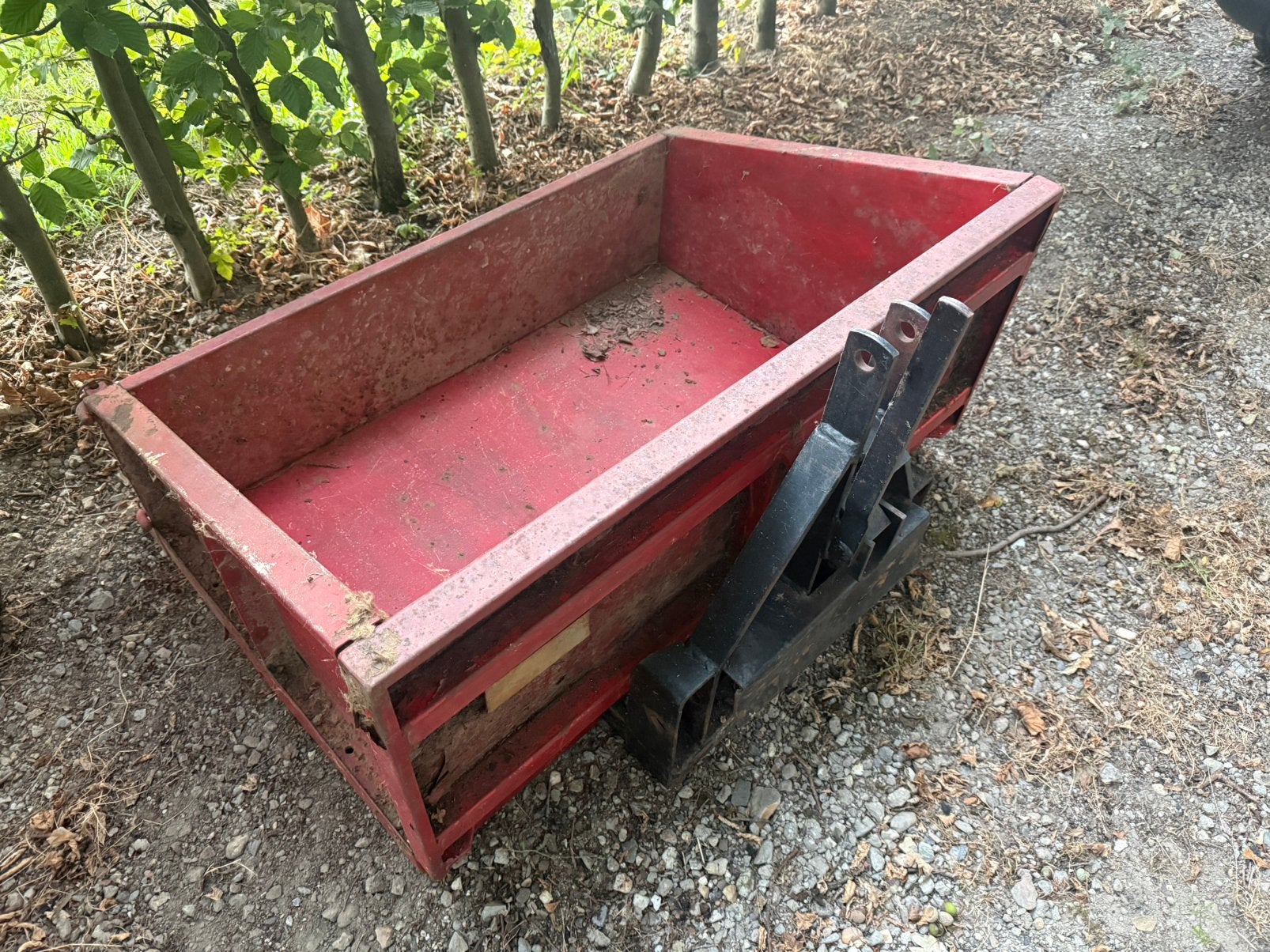 Kantelbare transportbak voor minitractor tractor, Zakelijke goederen, Ophalen