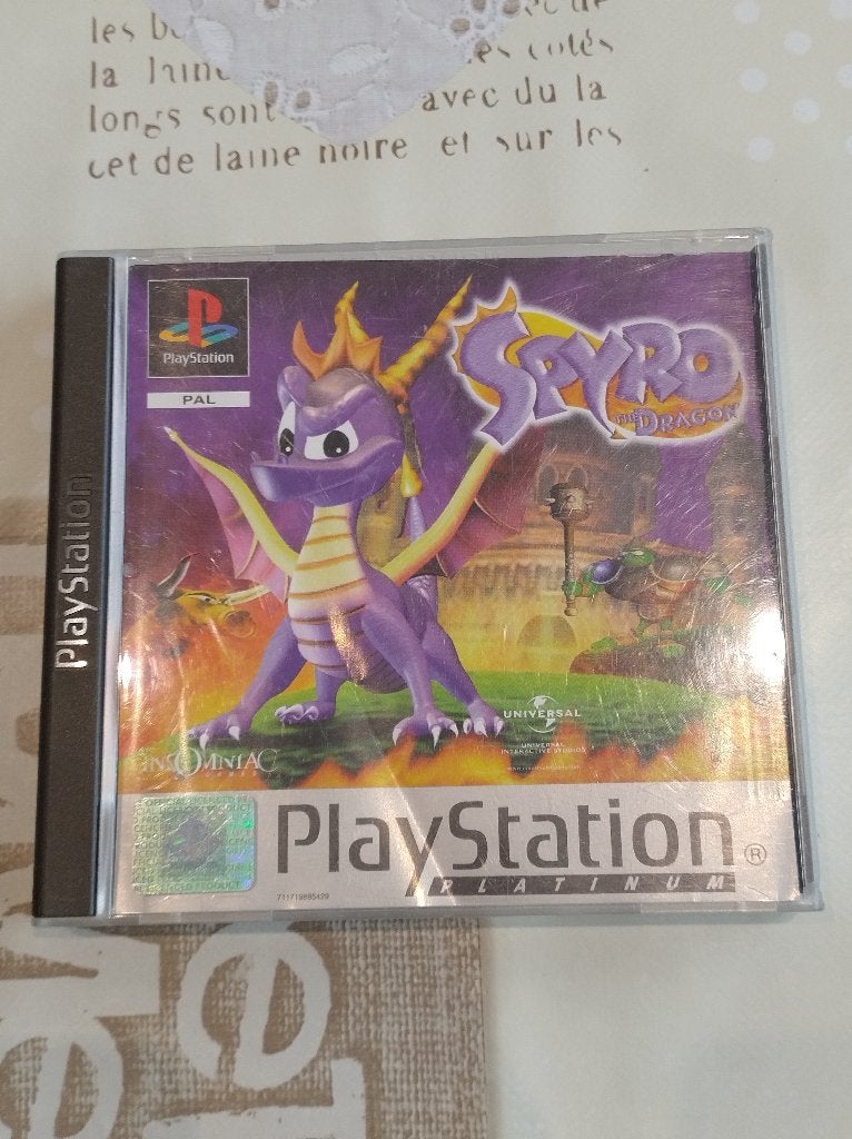 Spyro the Dragon PS1, Consoles de jeu & Jeux vidéo, Jeux | Sony PlayStation 1, 1 joueur, Enlèvement ou Envoi, Utilisé, Plateforme