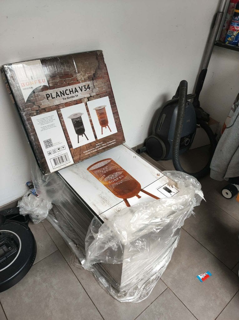 Bonfeu haardvuur en plancha, Ophalen, Nieuw