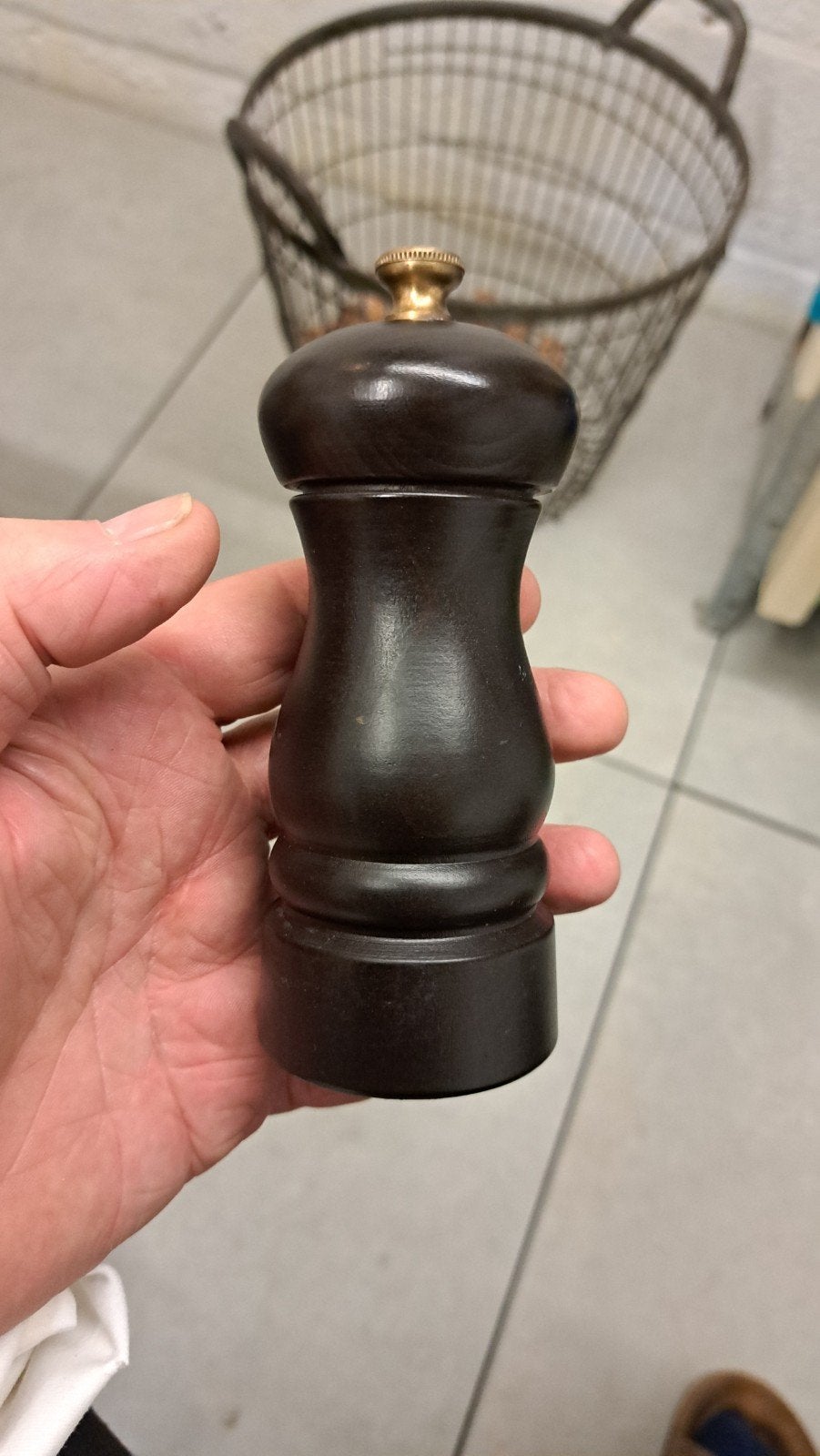 Peugeot pepermolen in primastaat 14 cm, Ophalen of Verzenden