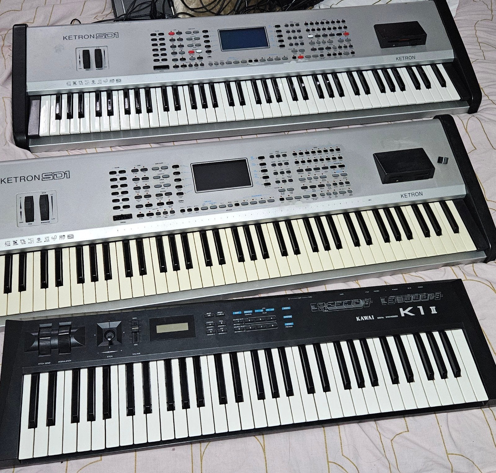 Synthesizer klavierset voor piano, Muziek en Instrumenten, Synthesizers, Kawai, Ophalen