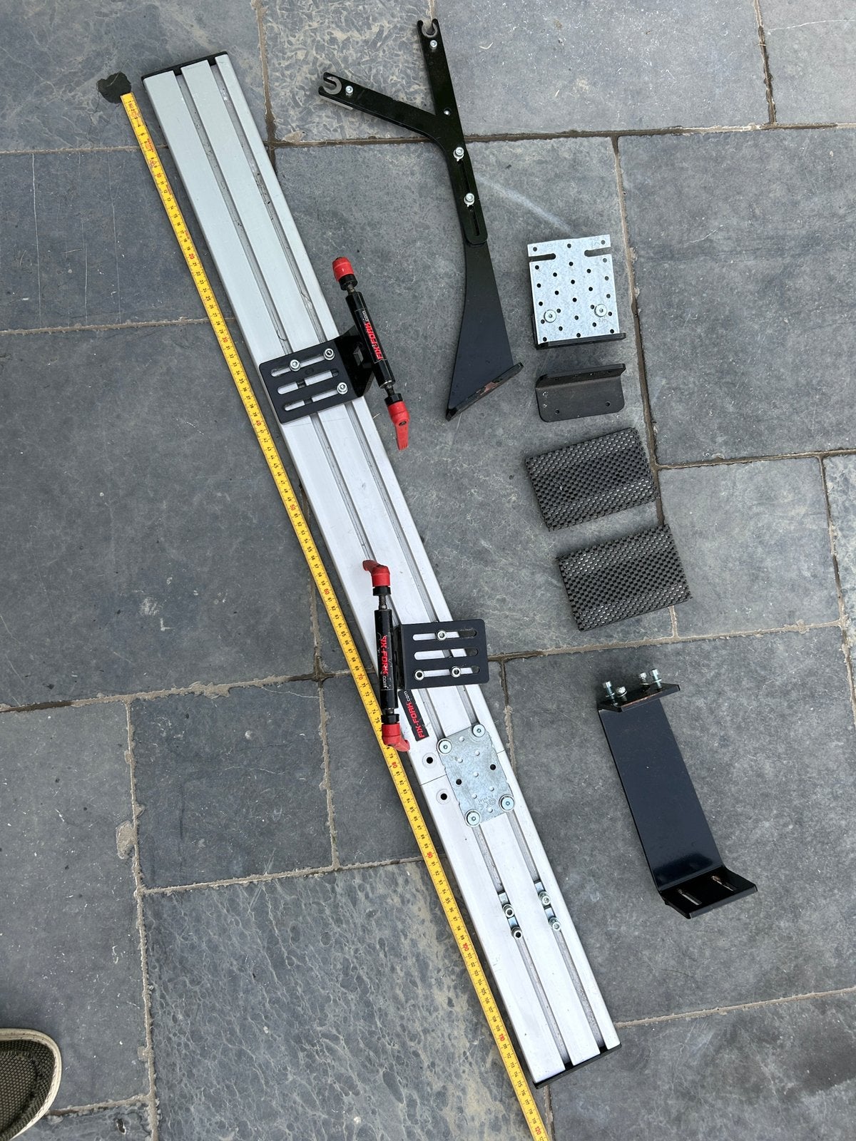 Fix-fork voor wagen of camper, Ophalen, Zo goed als nieuw