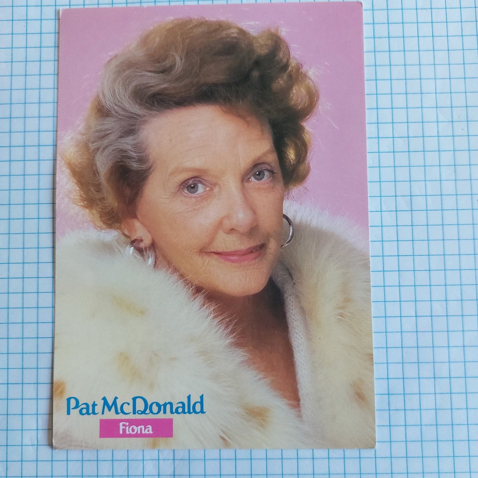 fotokaart Actrice Pat Mc Donald, Ophalen of Verzenden