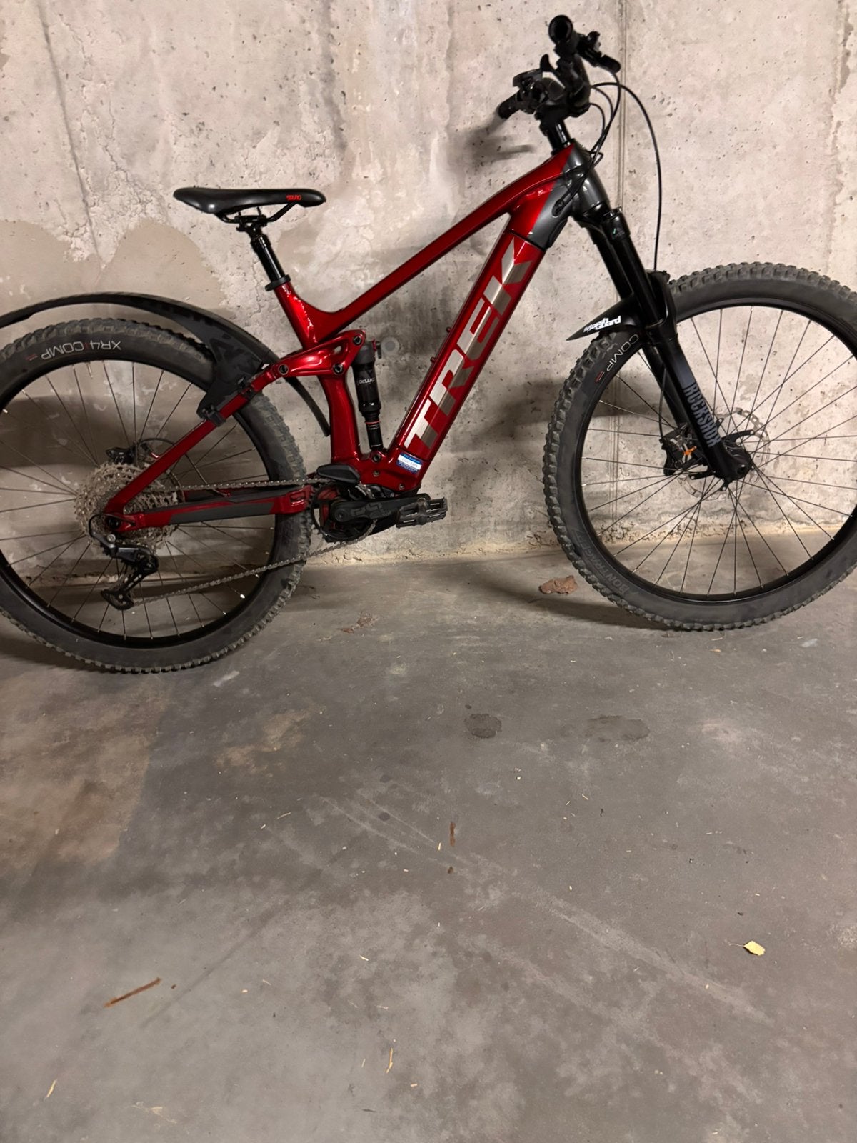 Trek rail 5 rood maat L, Vélos & Vélomoteurs, Comme neuf, Enlèvement, VTT tout suspendu, Hommes