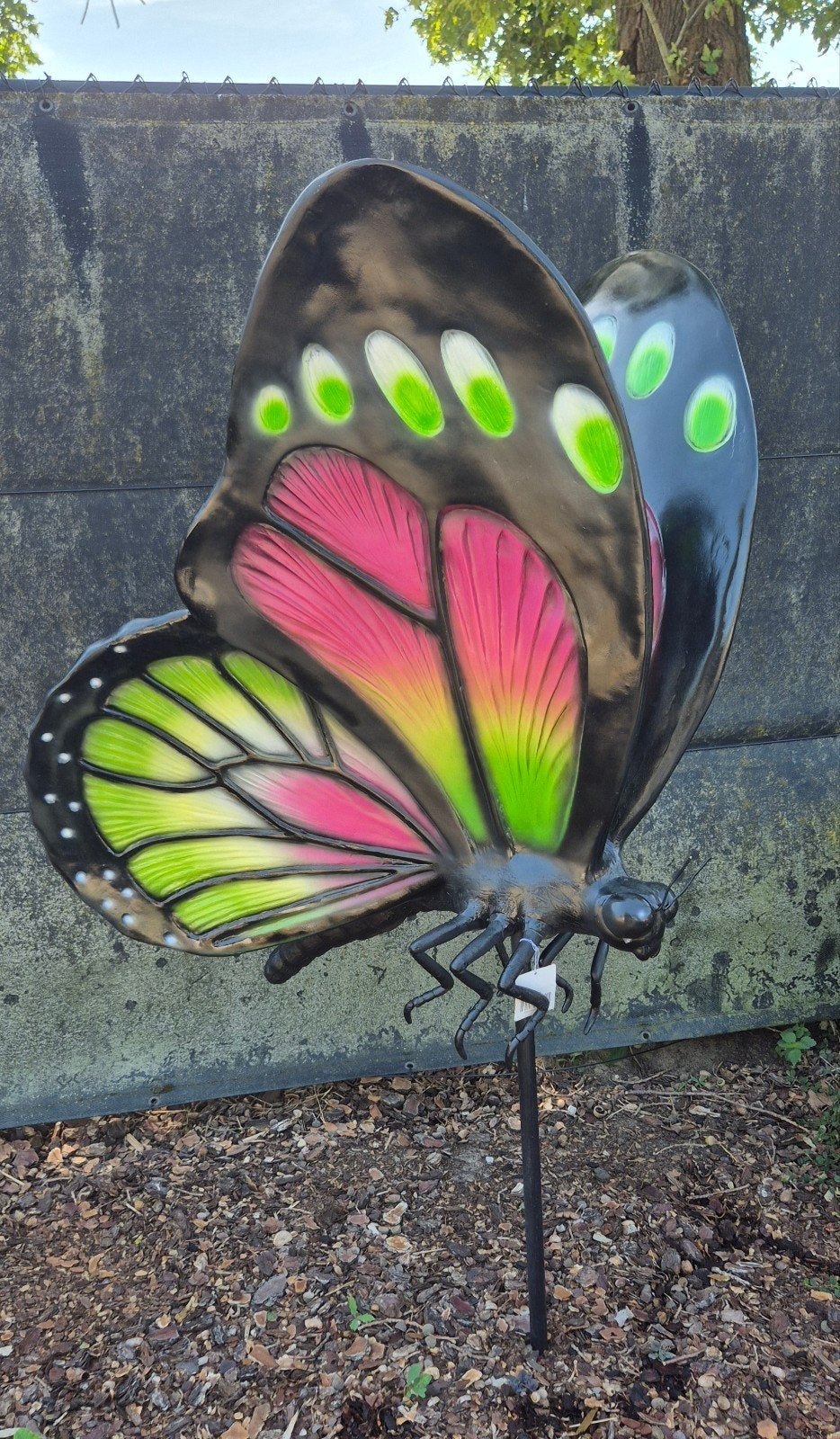 grote vlinder , polyester, Tuin en Terras, Ophalen, Nieuw, Kunststof, Dierenbeeld