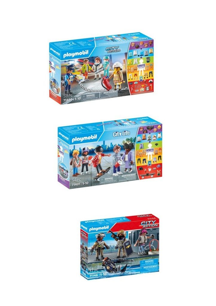 PLAYMOBIL My figures 3 dozen, Kinderen en Baby's, Speelgoed | Playmobil, Nieuw, Complete set, Figuren, City action, Verzenden
