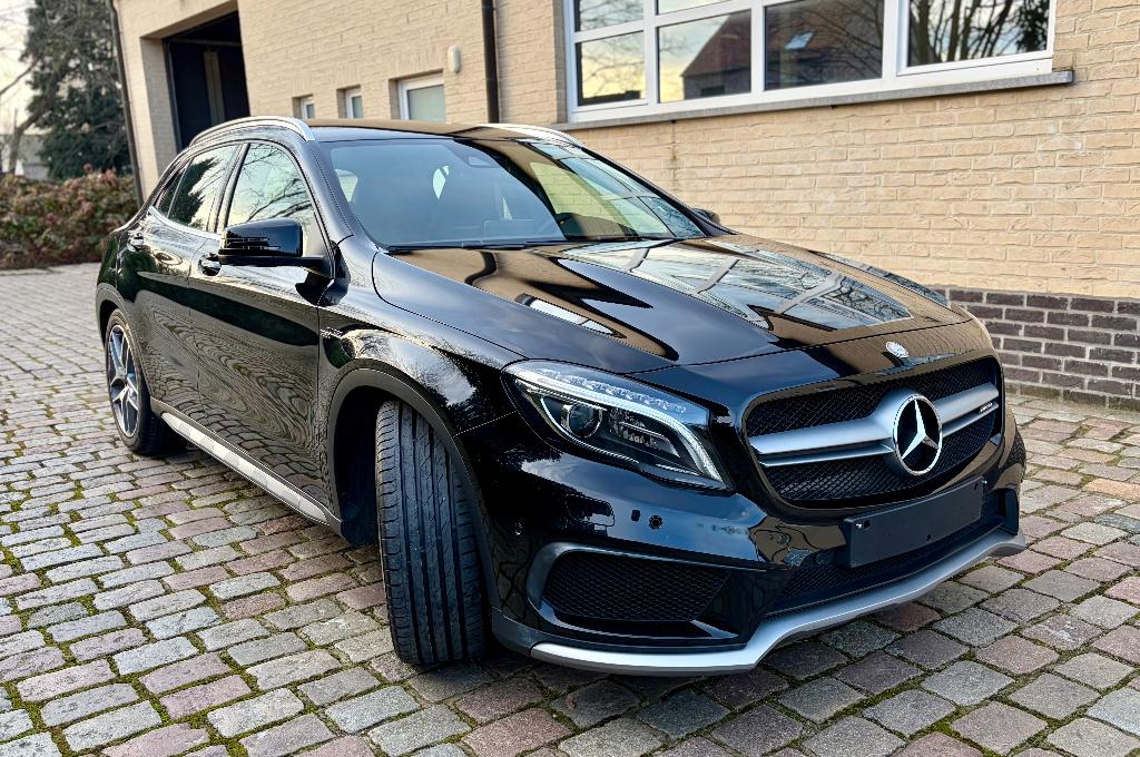 Mercedes-Benz GLA 45 AMG 4-Matic Harman Kardon  67000 km, Autos, Cuir, Achat, Cruise Control, Euro 6