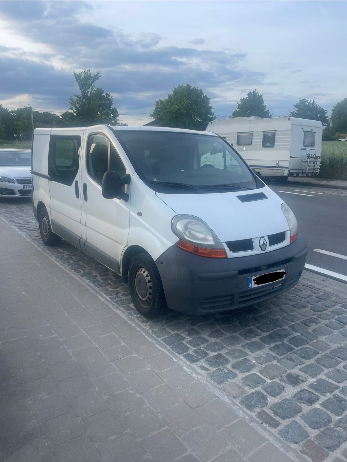 Renault Trafic, Auto's, Zwart, Renault, Wit, Particulier