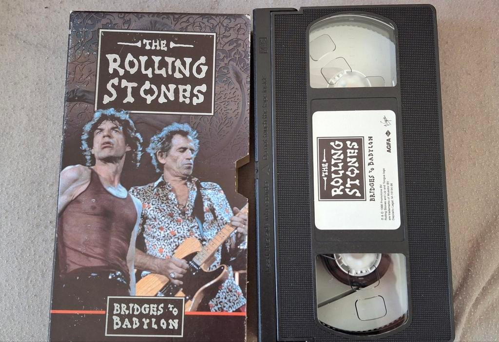 Cassette vidéo VHS : tournée des Rolling Stones en Espagne 1, Enlèvement ou Envoi, Comme neuf, Autres genres