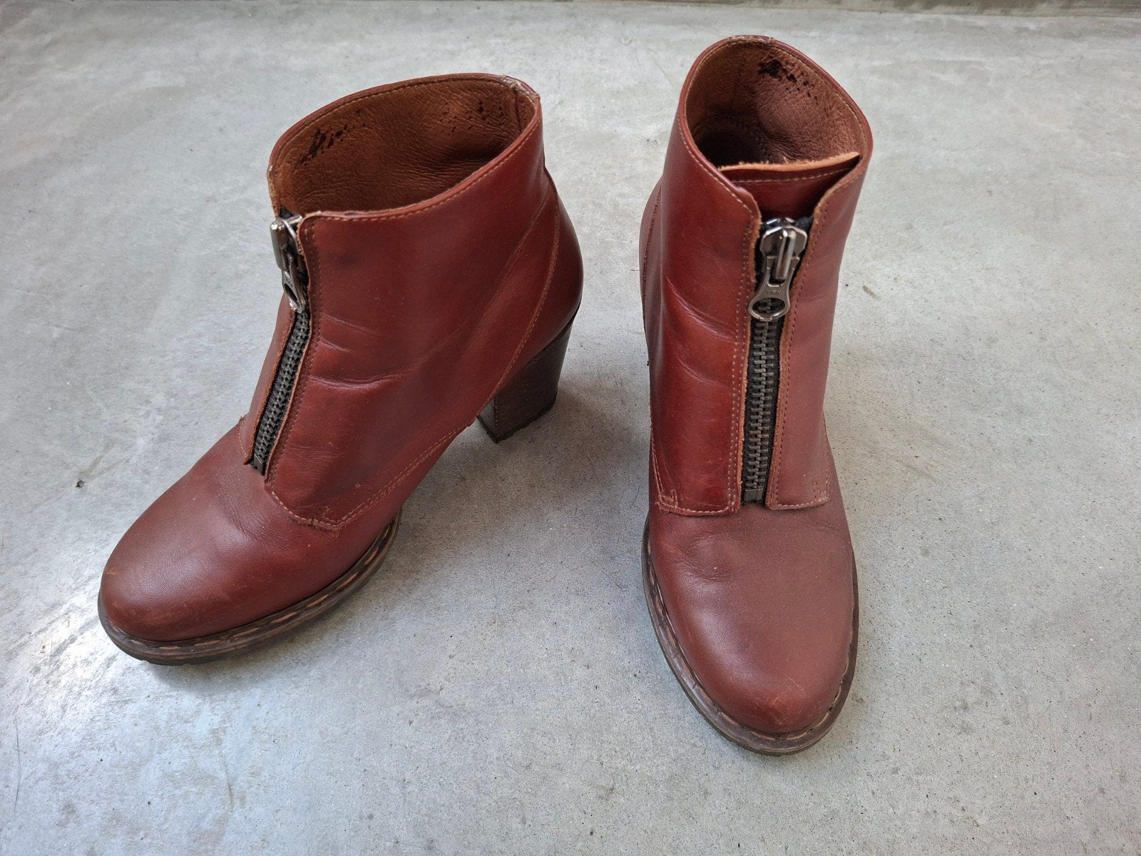Laarsjes NEOSENS roodbruin maat 38, Kleding | Dames, Neosens, Bruin, Lage of Enkellaarzen, Ophalen of Verzenden
