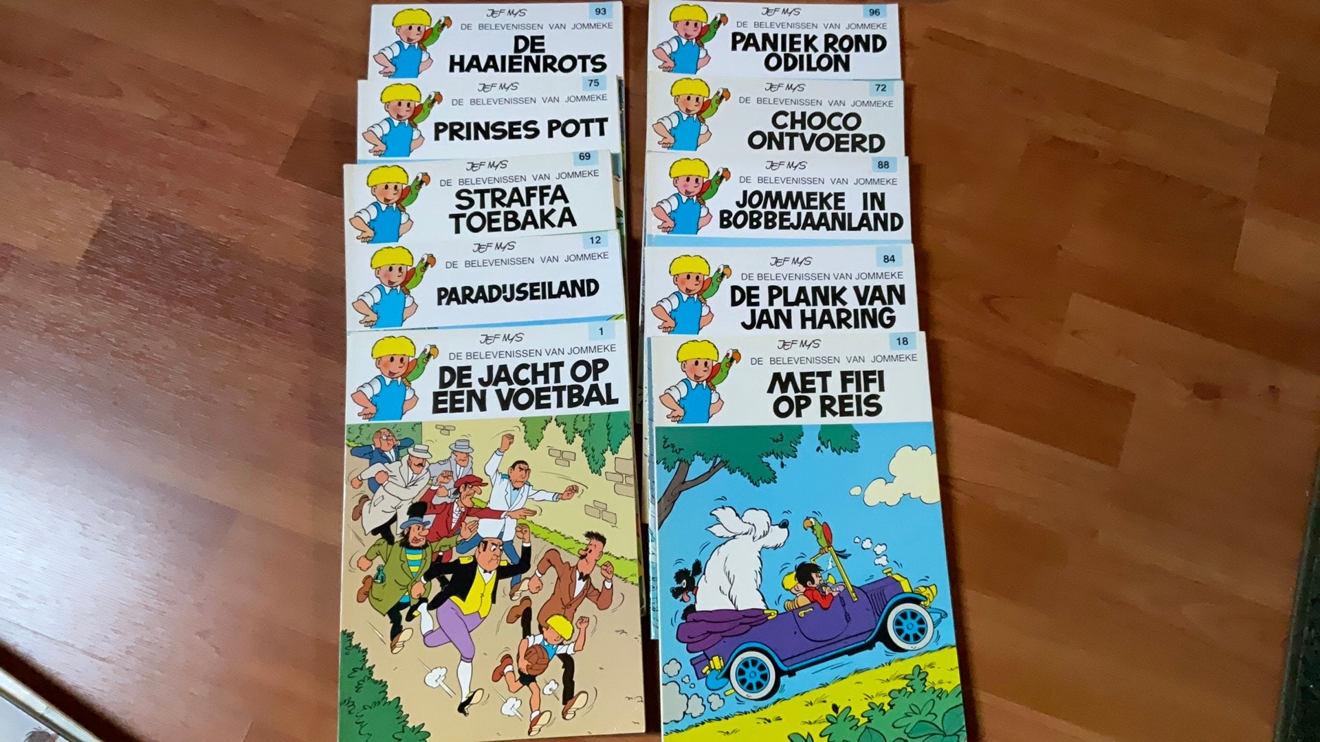 10 strip Jommeke, vraag gerust naar andere titels, Ophalen of Verzenden, Gelezen