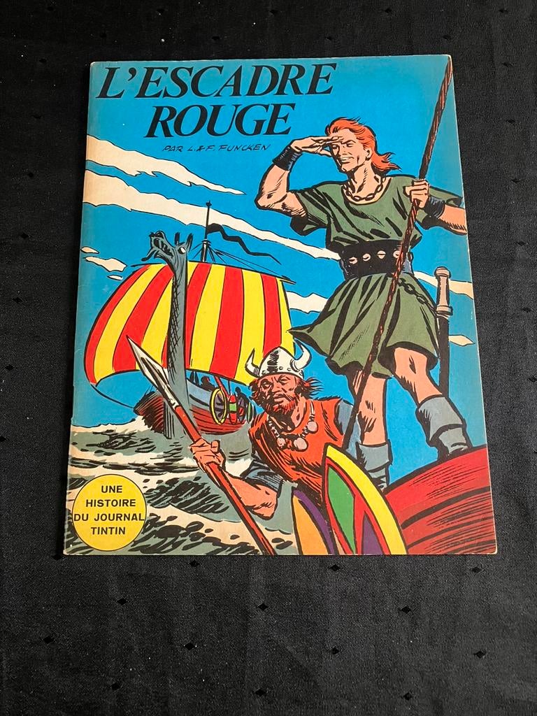 Harald le viking T2 - L’escadre rouge - EO 1967 - Tintin., Boeken, Eén stripboek, Ophalen of Verzenden, Zo goed als nieuw
