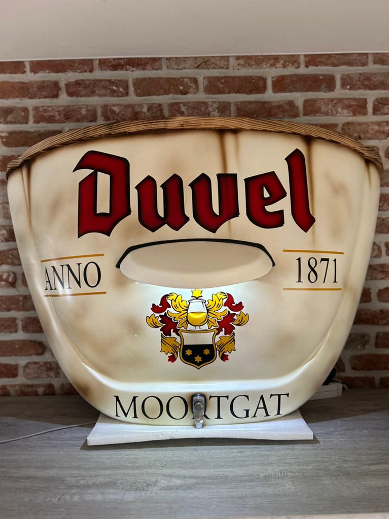 Duvel - kofferklep kever, Enlèvement, Neuf, Panneau, Plaque ou Plaquette publicitaire, Duvel