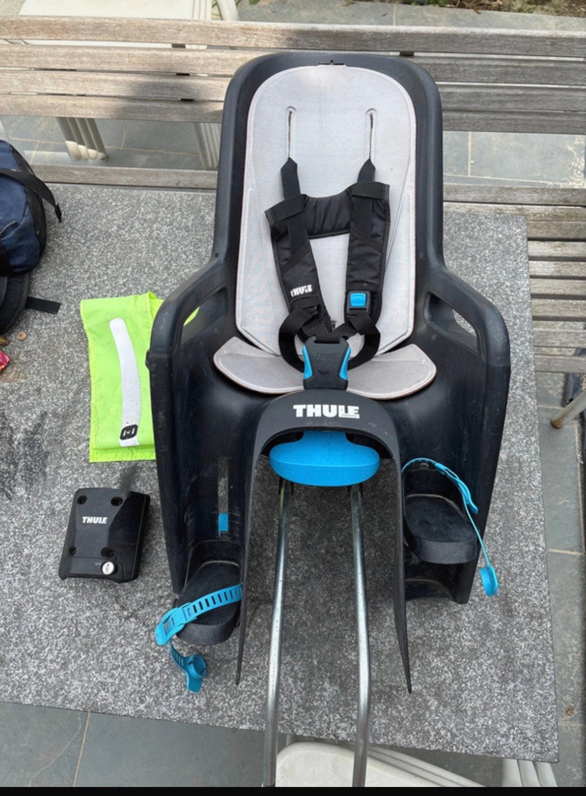 Thule Ride Along fietsstool velo max 18 kg, Repose-pieds, Enlèvement, Utilisé, 9 à 18 kg