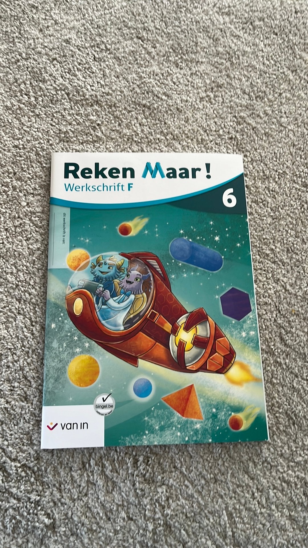 Reken maar! 6 - werkschrift F, Boeken, Schoolboeken, Ophalen of Verzenden, Nieuw, Wiskunde A