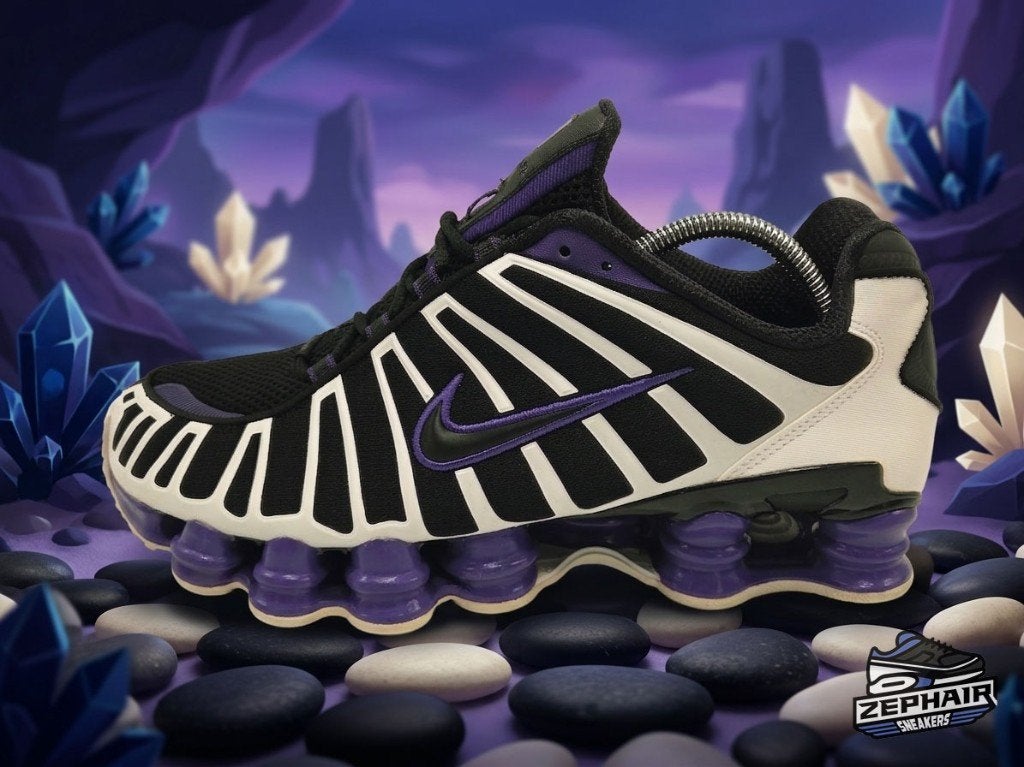 Nike Air Max Shox TL 'Persian Violet' EU44 2019, Kleding | Heren, Schoenen, Verzenden, Zwart, Nike, Sneakers