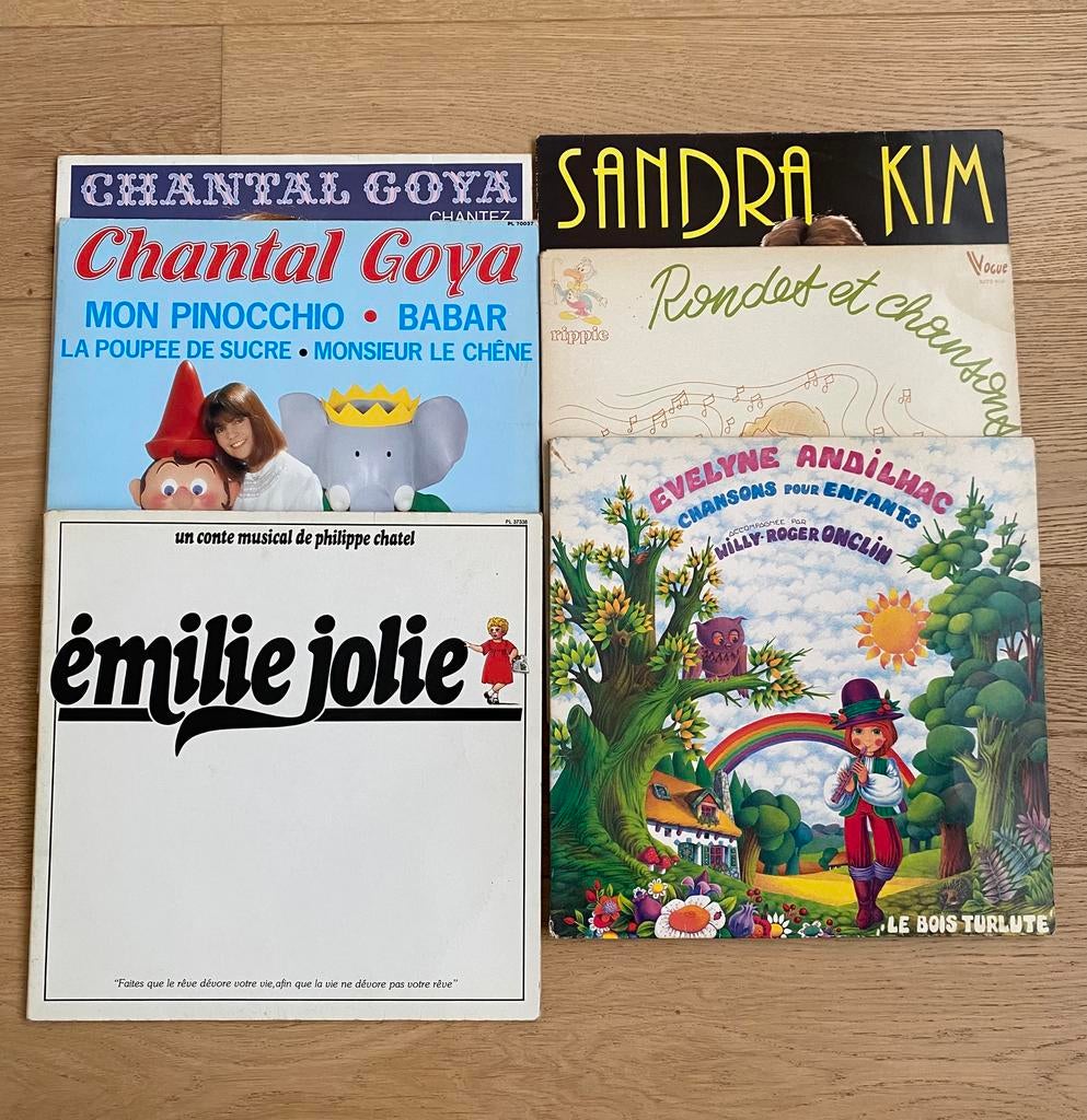 Disques 33 tours, Enlèvement, Utilisé