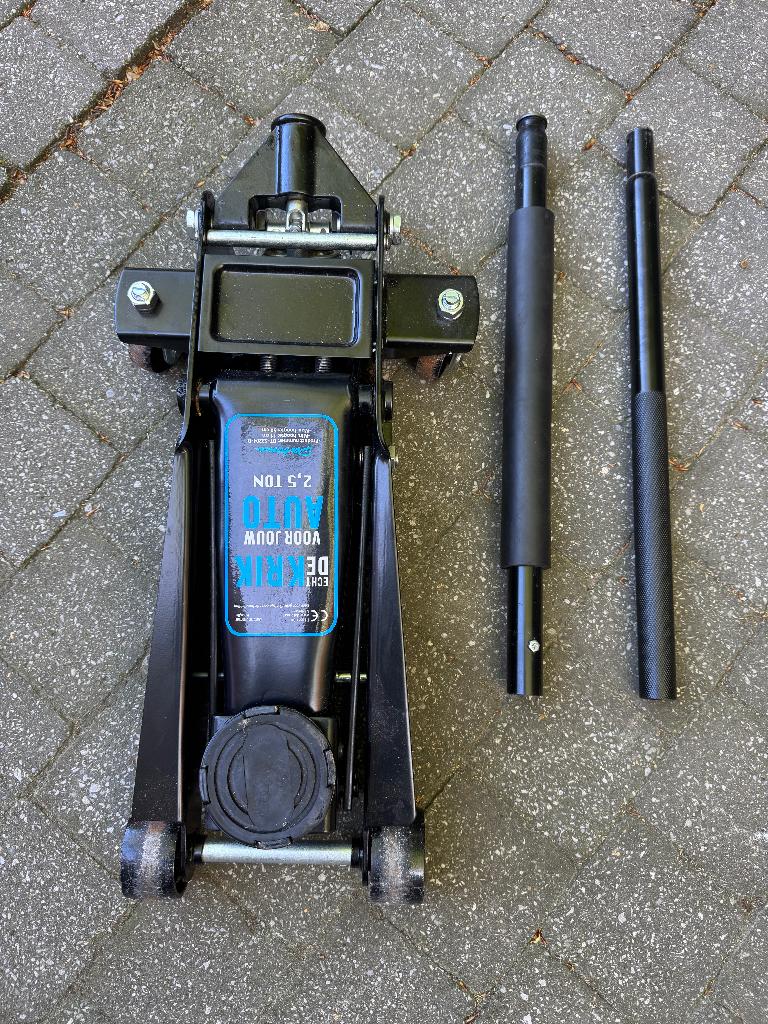 Hydraulische autokrik 2,5 ton, Autos : Divers, Prises, Enlèvement ou Envoi, Utilisé, Hydraulique, Cric de garage