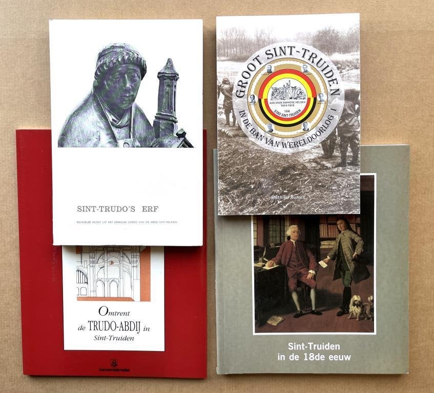4 boeken Sint-Truiden (geschiedenis/cultuur), samen € 12, Ophalen of Verzenden