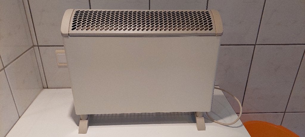 Elektrische convector Dimplex, Ophalen, Gebruikt