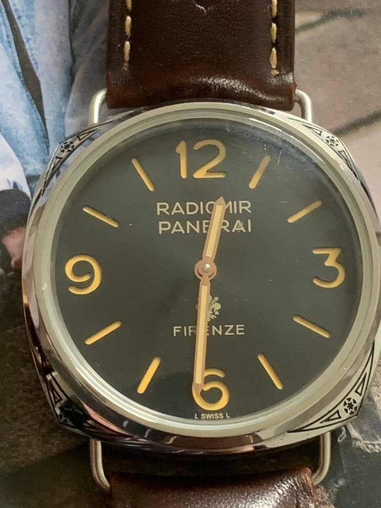 Zeldzaam PAM Panerai Firenze PAM00672 horloge, Handtassen en Accessoires, Horloges | Antiek, Ophalen, Staal, Polshorloge