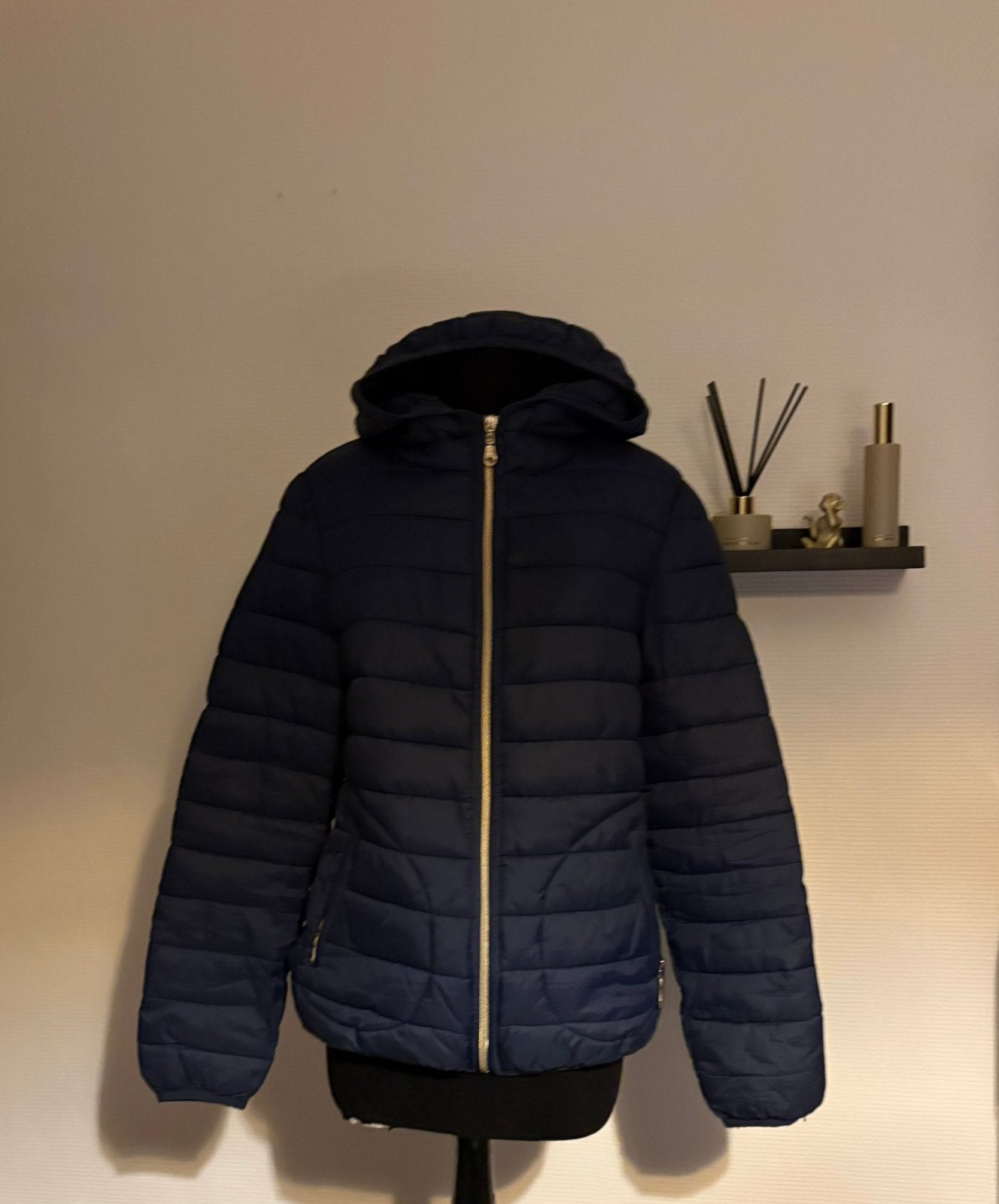 Jas, Ophalen of Verzenden, Zo goed als nieuw, Blauw