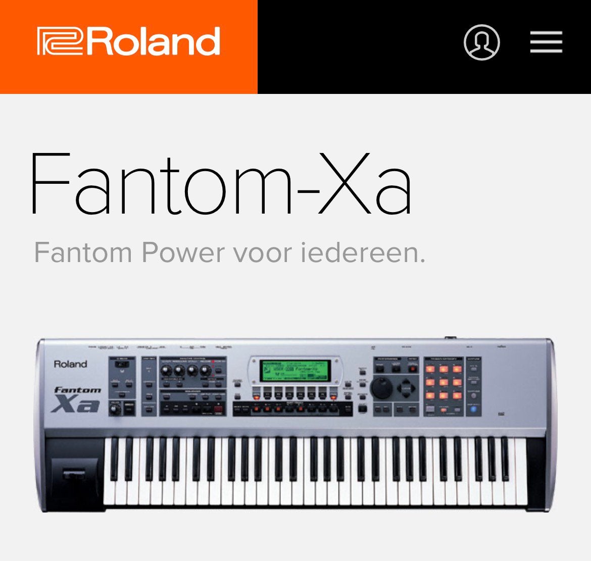 Roland Fantom Xa Synthesizer, Ophalen, Gebruikt, 61 toetsen, Roland