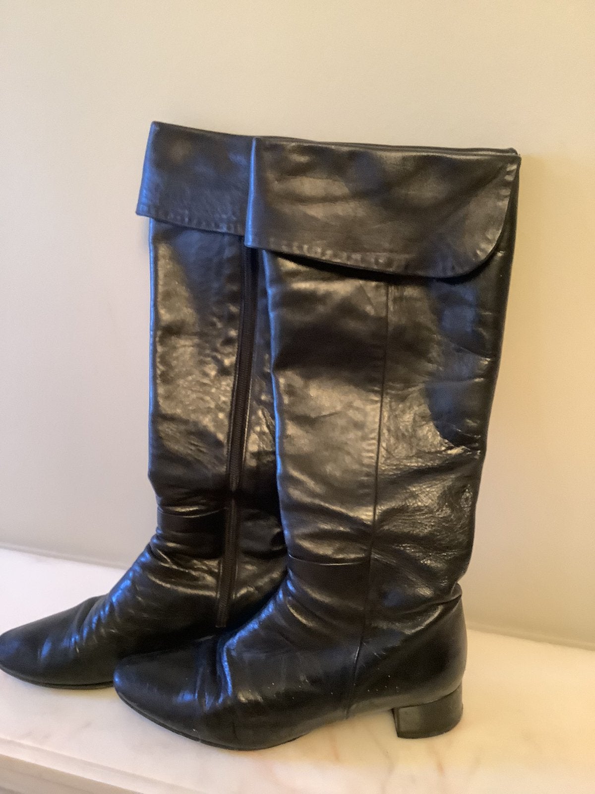 Dames laarzen Catwalk, Kleding | Dames, Hoge laarzen, Zwart, Ophalen of Verzenden, Gedragen