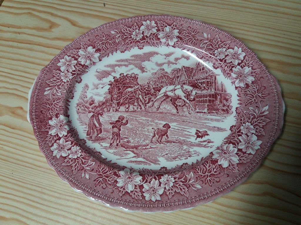 Royal Tudor Ware, Coaching Taverns servies, Ophalen