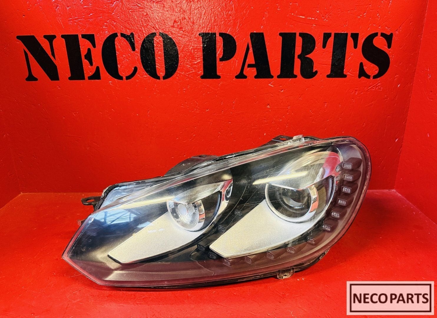 VW GOLF 6 XENON LED KOPLAMP 5K1941751D ORIGINEEL, Volkswagen, -, Utilisé, -