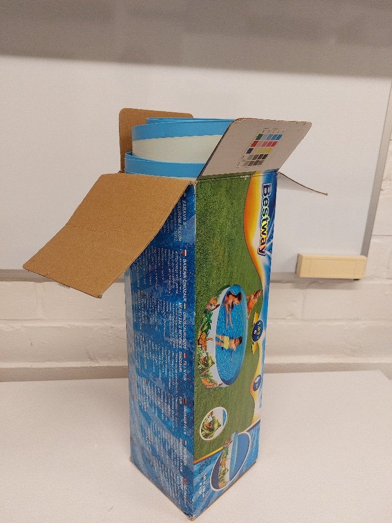 Bestway kinderzwembad 183cm - 38cm, Ophalen, Minder dan 80 cm, Rond, Opzetzwembad
