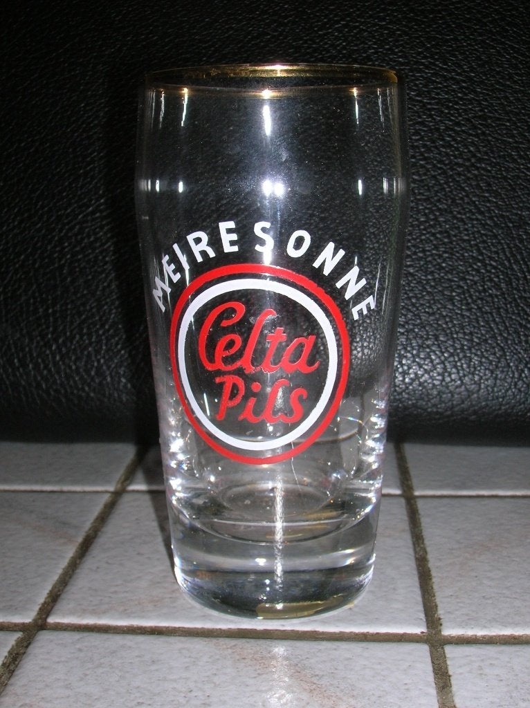 Celta MEIRESONNE, Ophalen of Verzenden, Zo goed als nieuw, Glas of Glazen